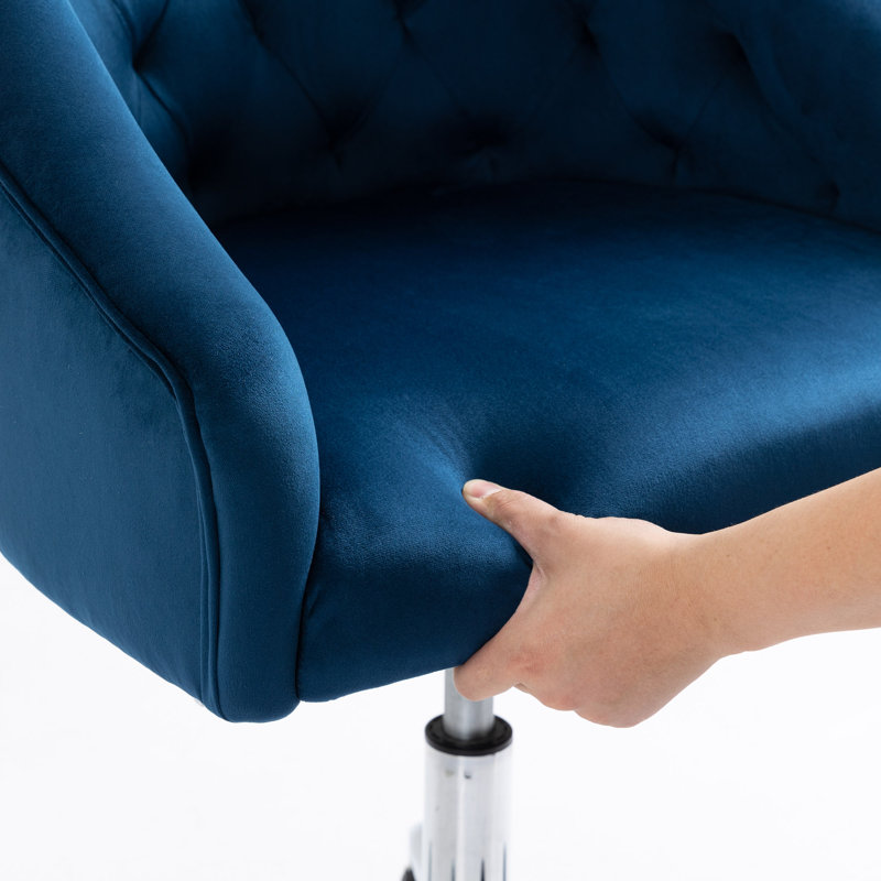 Chaise de travail Kirsey, Bleu