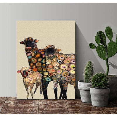 «Sheep», reproduction sur toile tendue