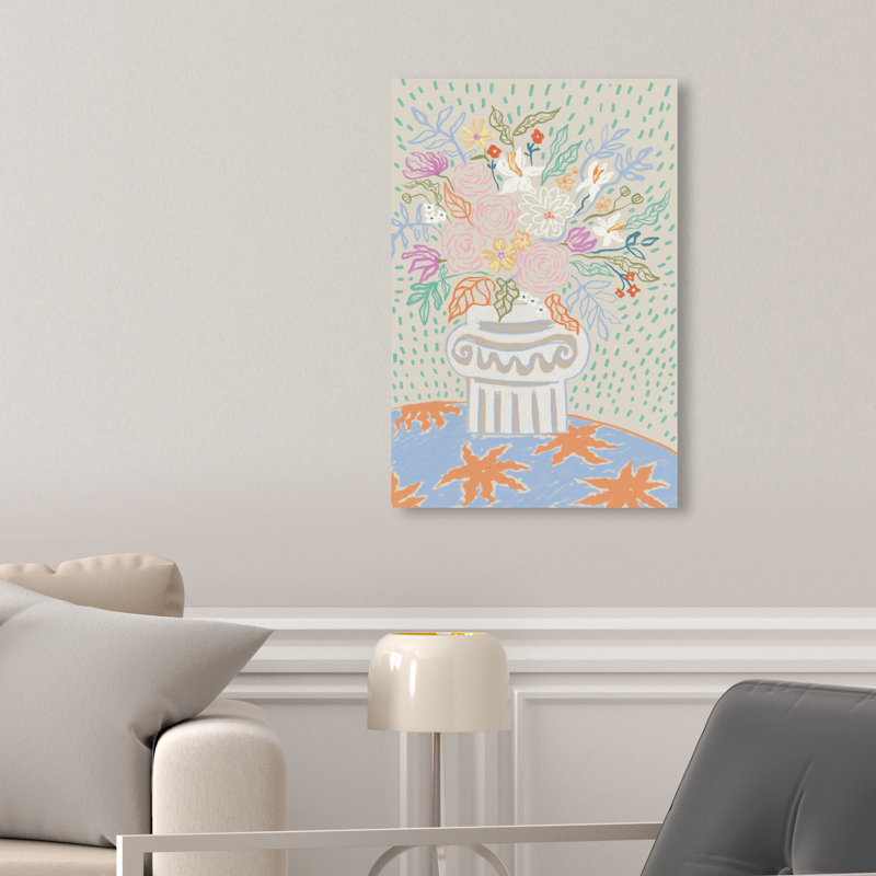 Summer Arrangement Print by Oliver Gal, 15"H x 10"W, Gallery Wrapped