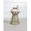 Biscayne Stone Pedestal End Table