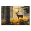 Plaque murale en forme de cerf tacheté en automne, par Franklyn Gregory-200366812
