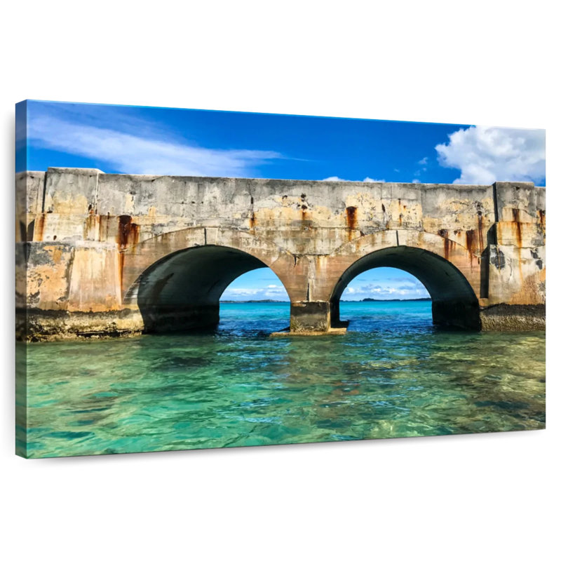 Lilie, ancien pont des Bermudes de Hamilton, H 30 po x l 45 po