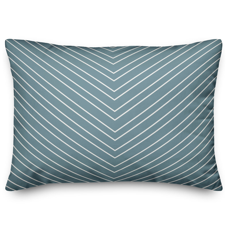  Coussin à chevrons, Vert