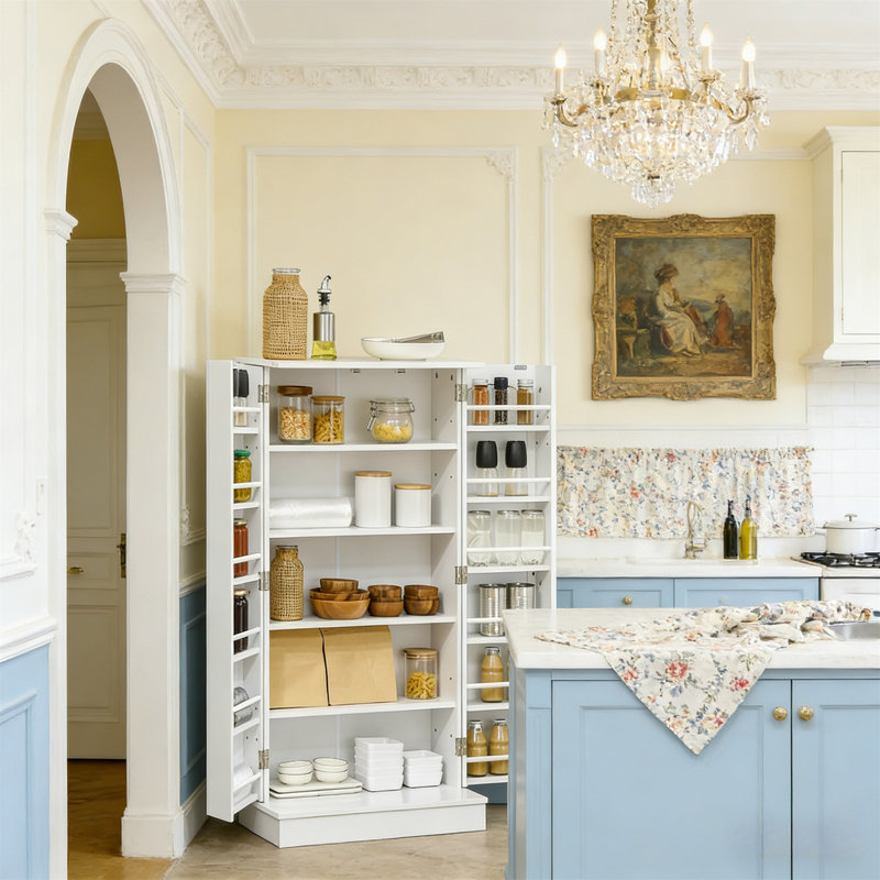Armoire de cuisine de style nordique