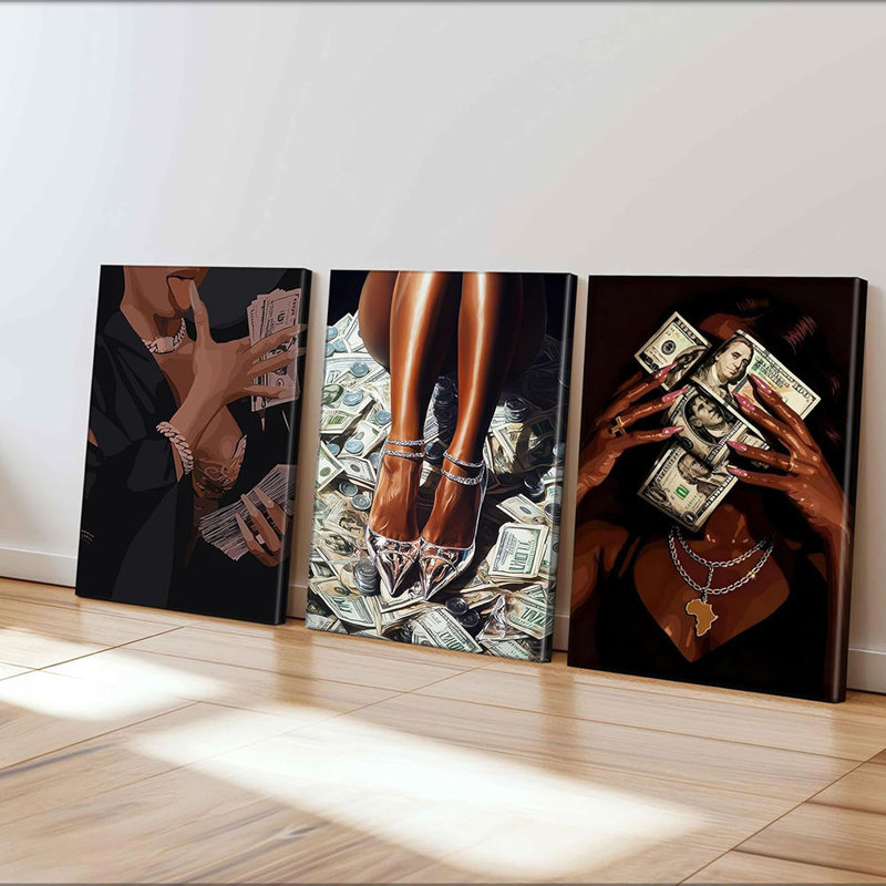 3 Piece Wrapped Canvas Print