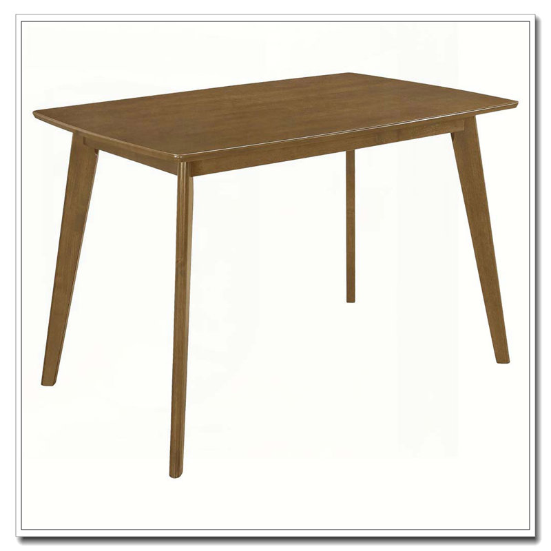 Table de salle à manger rétro avec pieds en angle