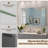 Aluminum Alloy Framed French Cleat Mounted Wall Decor Bathroom Vanity Mirror-984494040-984494047