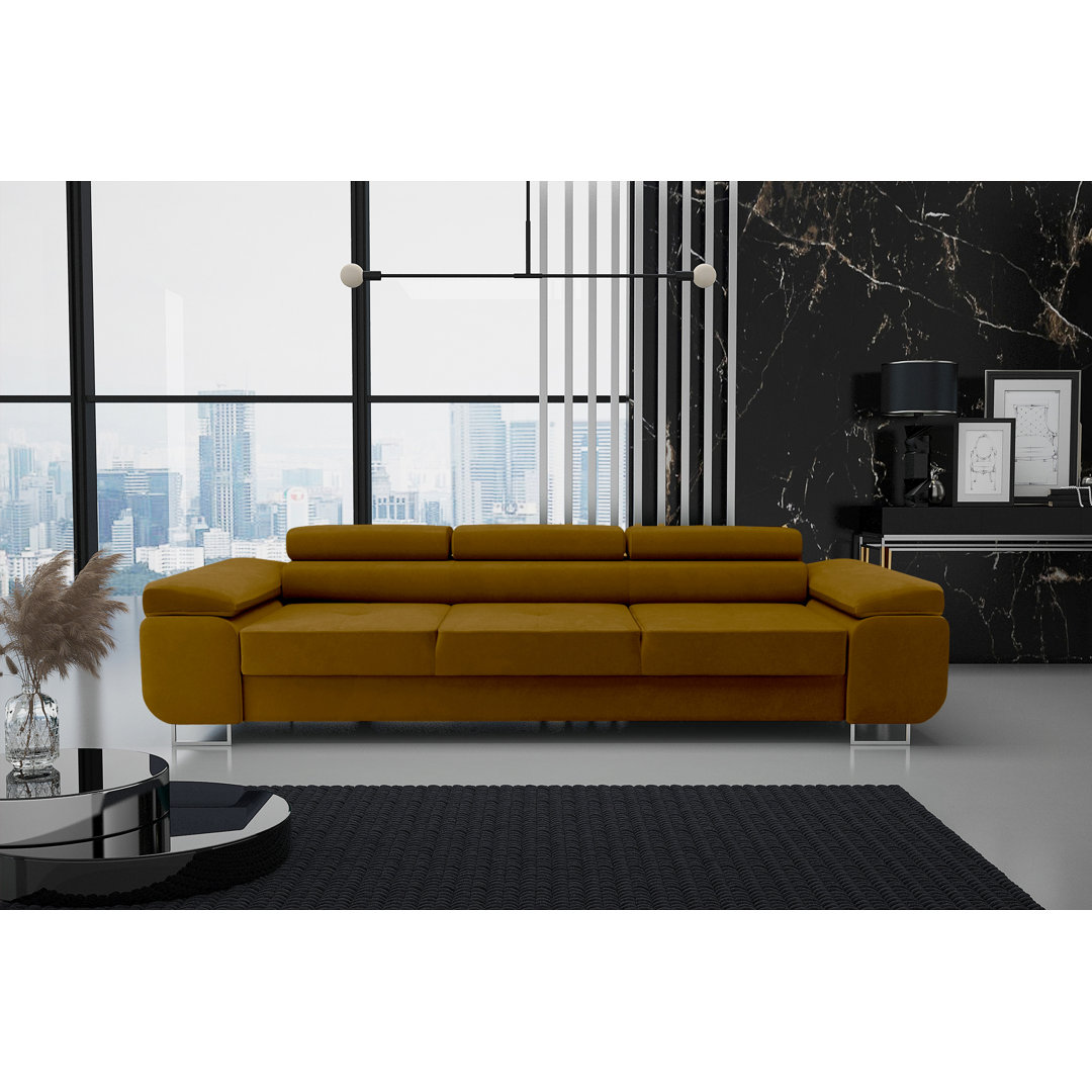 Eolia 260Cm Square Arm Sofa