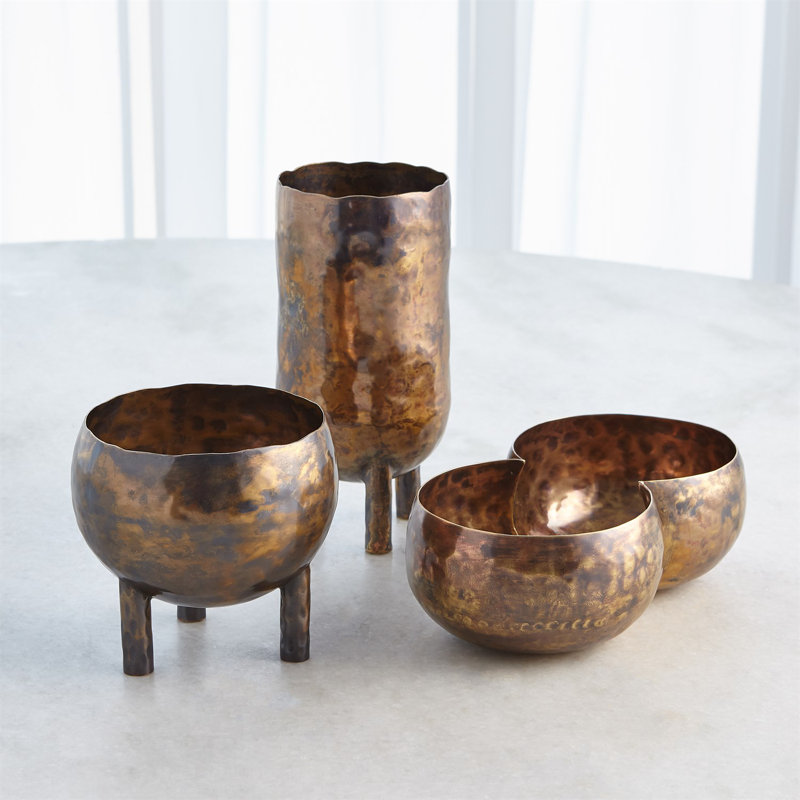 Alchemy Container-Burnt Brass-Short