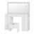 ​​Greyden Makeup Vanity Set with 11 Drawers and Outlets, Dresser with 10X Magnifying Mirror for Bedroom-1381888218