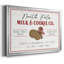 Milk and Cookie, toile tendue avec châssis co-encadrée-1238990537-1238990550