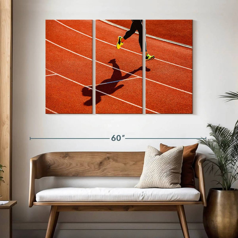 Levitating Runner, 32" H x 50" W