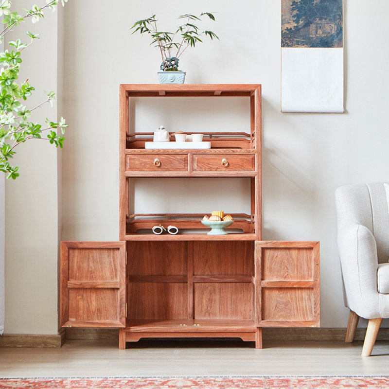 Solid Wood Multi-Functional Furniture Sideboard