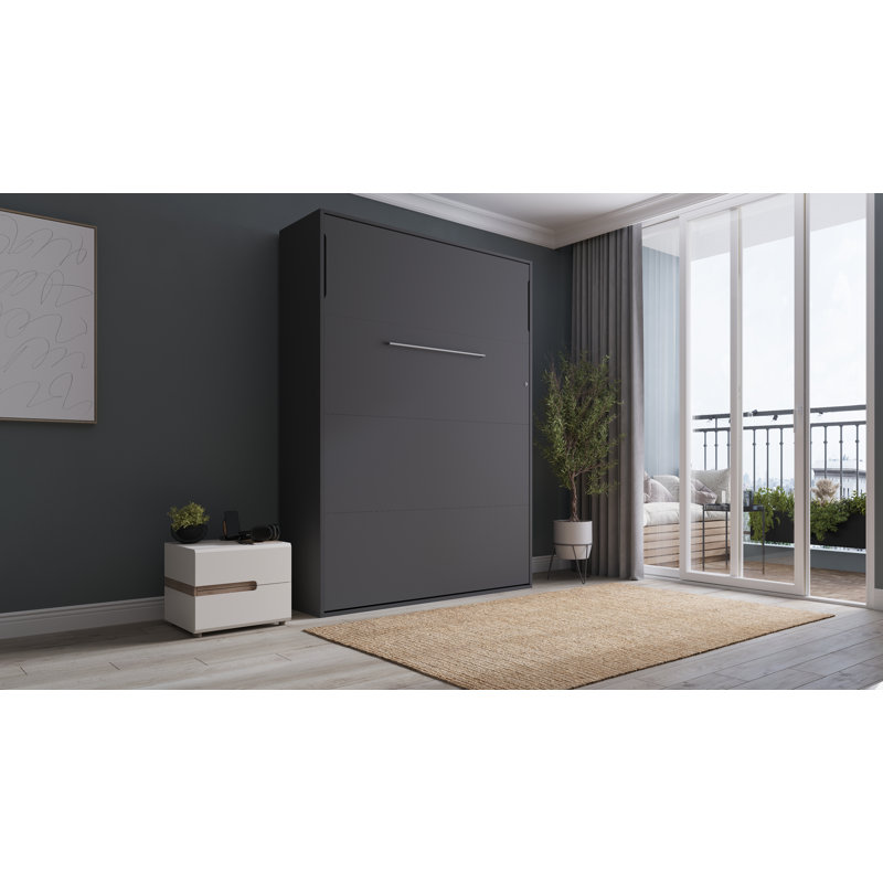 Rechell Murphy Bed, Anthracite, European Double (140 x 200cm)