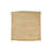 Handwoven Jute Pouf with Flanged Edges