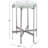 Hanzl Glass Top End Table
