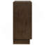 Commode 4 tiroirs brun chaud