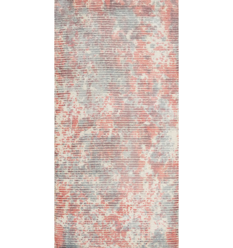 Abstract Distressed Look Pattern Modern Rug 2x4
