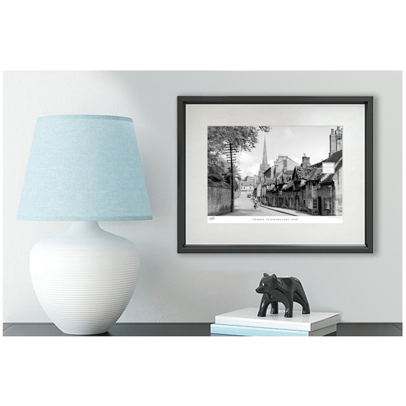 Oundle, St Osyths Lane C1950 - Single Picture Frame Print, 28cm H x 36cm W x 2.3cm D