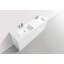 Ensemble de meuble-lavabo double 84 po Bobijo-50199944