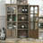 Picture Color Solid + Manufactured Wood + Glass Display Cases
