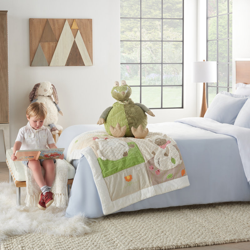 Plushlines Plush Crocodile Decorative Accent