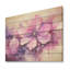 Encre botanique rose et mauve - Botaniques sur bois-1356527410