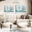 «Passing The Light», 3 pièces sur toile-98562442