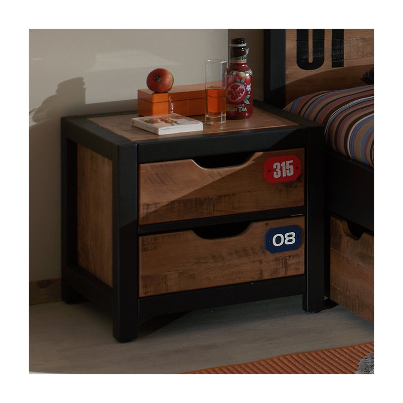 Simone 2 Drawer Nightstand