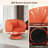 Upholstered Swivel Barrel Chair, Accent Round Chairs For Living Room, Bedroom-455142054