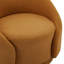 Fauteuil demi-tonneau pivotant de 35,04 po Aunna Nenuphar-1497142483