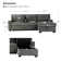 Yates 2 - Piece Upholstered Pull Out Sectional Sleeper Sofa With Storage Chaise