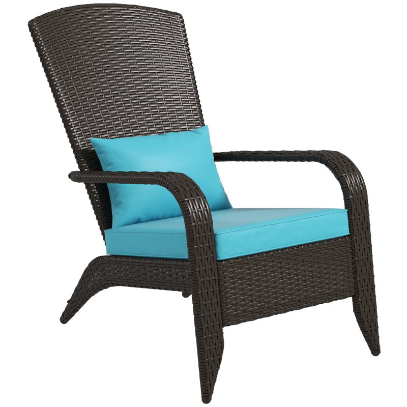 Chaise Adirondack en rotin Olayemi