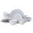 Pfaltzgraff Trellis Coastal 16-Piece Dinnerware Set, Service For 4-49630098