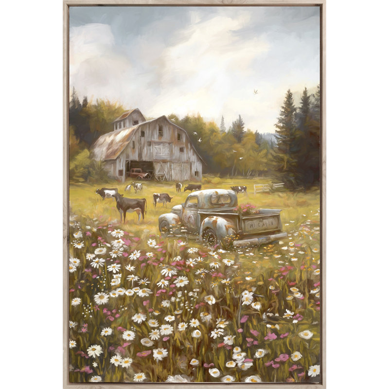 Art mural sur toile Retired Flower
