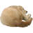 Large Realistic Sleeping Yellow Labrador Retriever Statue 21"H Golden Retriever