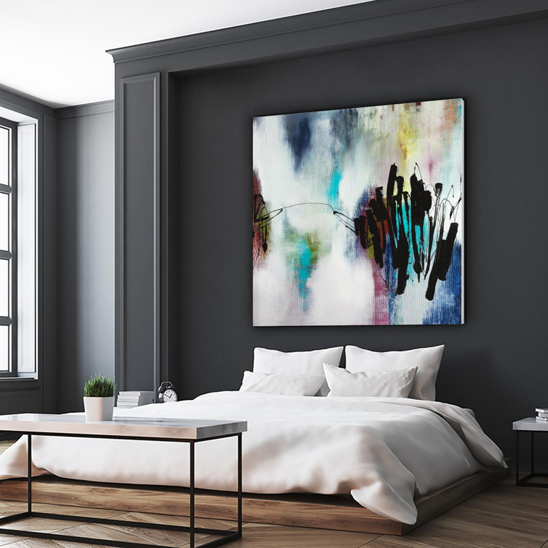 Disruptive Connection sur impression sur toile, H 54 po x l 54 po x P 1,5 po