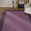 Wool Hand Loomed Area Rug Mauve-21415829