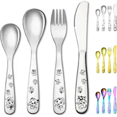 Zoomie Kids Aalayah Stainless Steel Flatware Set