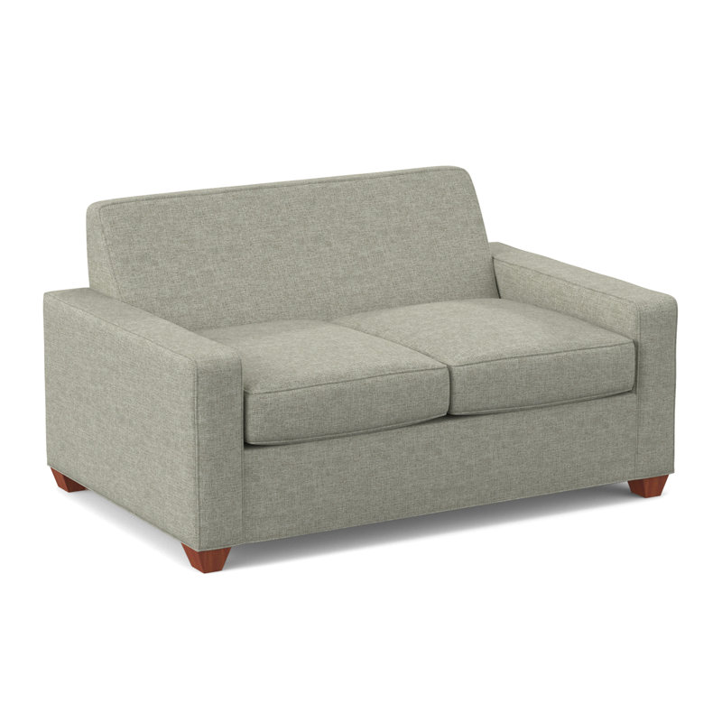 Avery 72" Square Arm Sofa, BM Cherry, Archetype Quartz