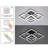 Kommer 5 - Light 17.7" Acrylic LED Flush Mount