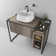 Britannia 16.75" x 16.75" Square Above Mount Basin with Single Faucet Hole Drill