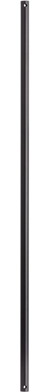 Tige filetée pour ventilateur de plafond, Noir, H 24 po x l 0,75 po x P 0,75 po