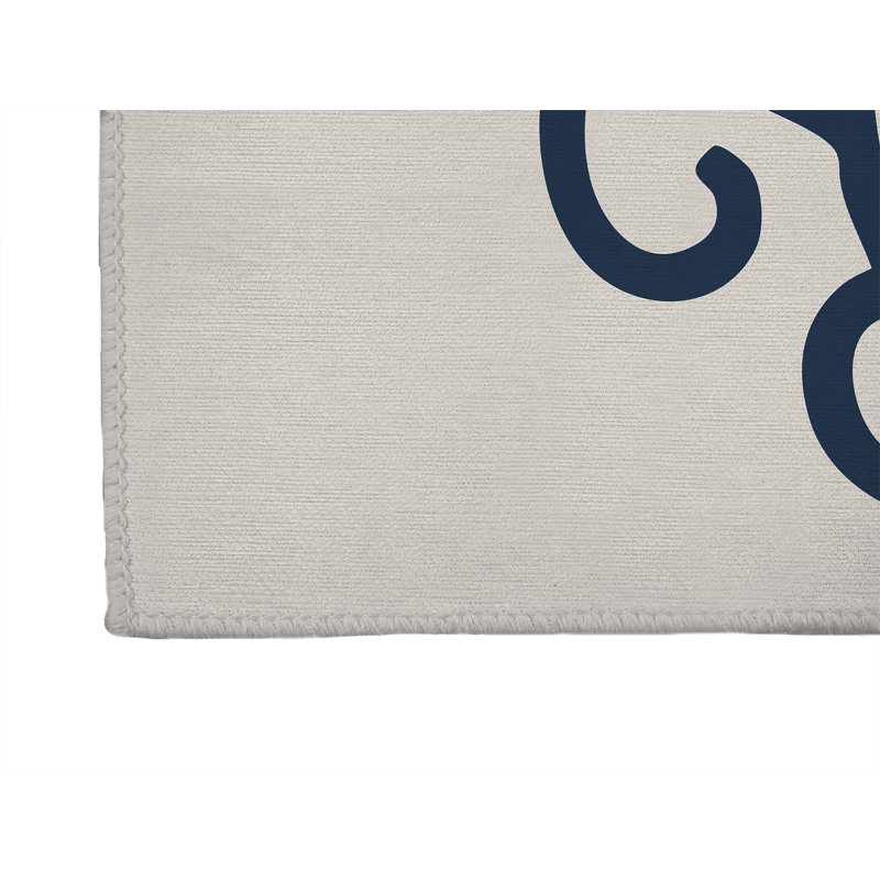 Tapis de bureau léger et antidérapant America, L 60 po x P 36 po, Ivoire ivoire