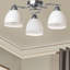 Astro Glass Semi Flush Mount