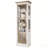 White + Brown Solid Wood Display Cases