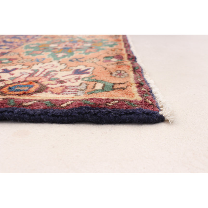 Tapis bleu marine foncé 5 pi 0 po x 10 pi Nour