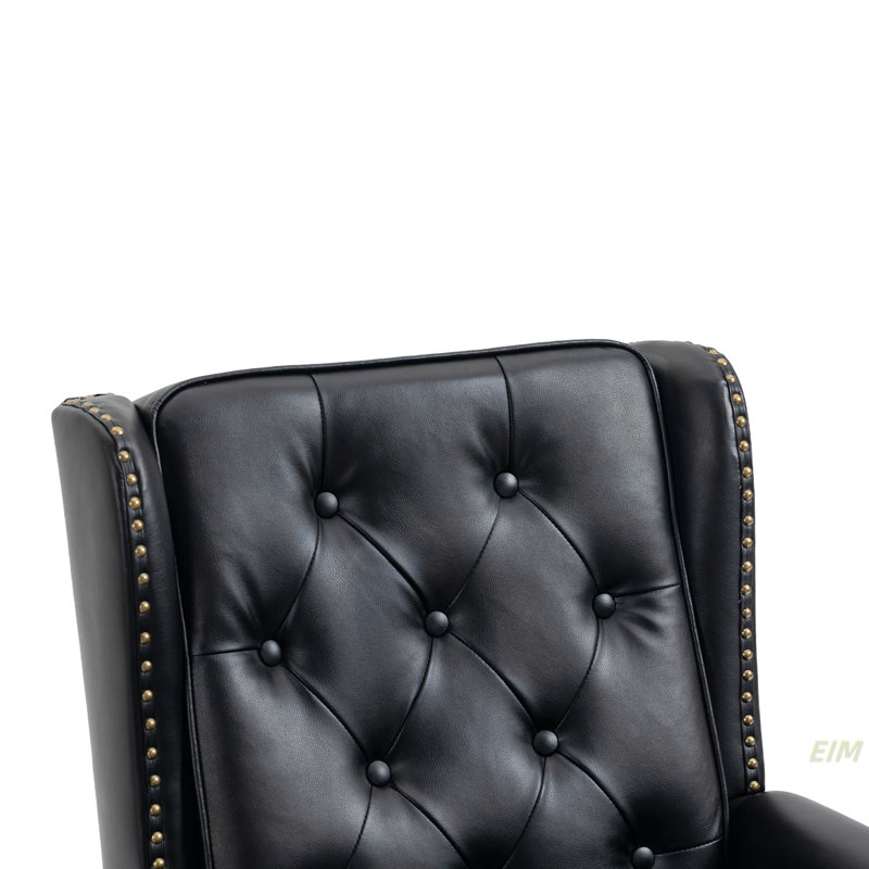 Fauteuil à structure en bois, fauteuil d'appoint moderne avec pieds en bois robustes pour la chambre à coucher du salon (fauteuil d'appoint)
