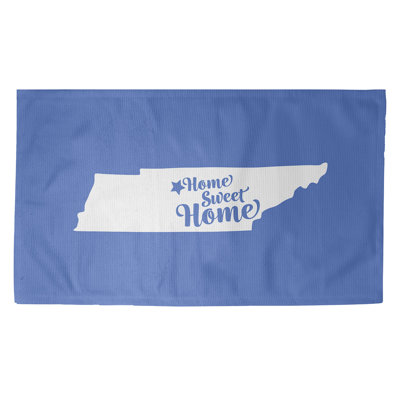 Tapis de maison bleu doux Nashville