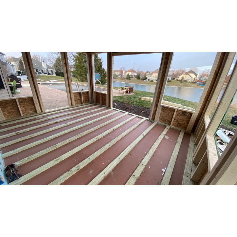 Elevate 16'' L x 16'' W Tile - Pecan Medley